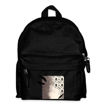 Ombres abstraites et surfaces lumineuses - Sac à dos Enfant - noir - Devant