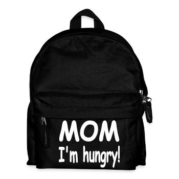 Mutter - Kinder Rucksack - Schwarz - Vorne