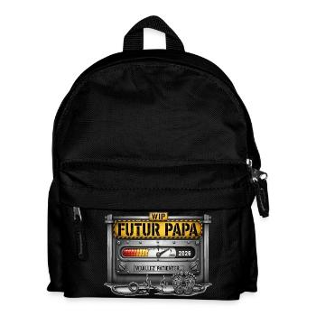 Future Dad 2026 Pregnancy Announcement - Kids' Backpack - black - Front
