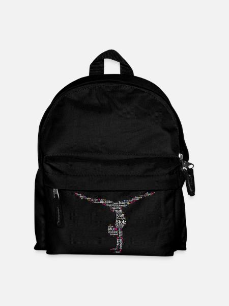Turnen Geschenk für Turnerin - Lustig - Kinder Rucksack - Schwarz