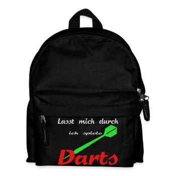 darts - Kids' Backpack - black - Front