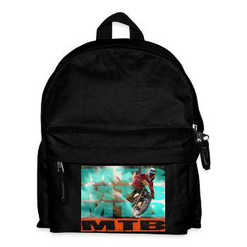 MTB Bike - Kinder Rucksack - Schwarz - Vorne