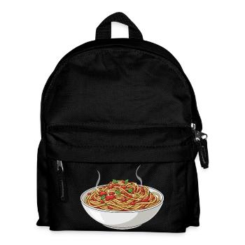 Spaghetti Steam Dream - Kids' Backpack - black - Front