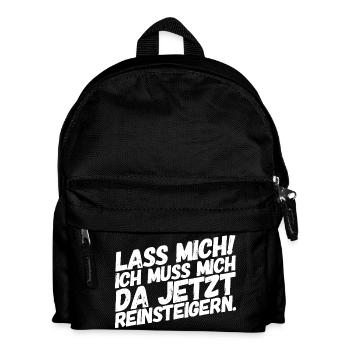 Let me go! I have to get into it. Gamer - Kids' Backpack - black - Front