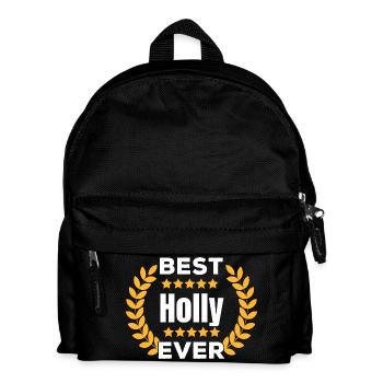 Beste Holly aller Zeiten Legende Name Geschenk - Kinder Rucksack - Schwarz - Vorne