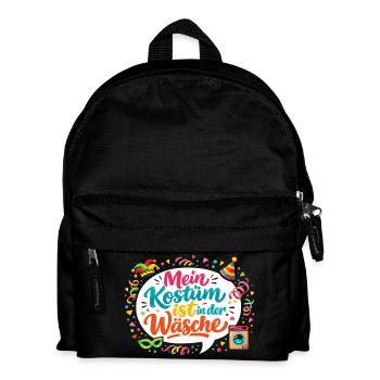 Cadeau drôle du carnaval de baignoire costumé - Sac à dos Enfant - noir - Devant