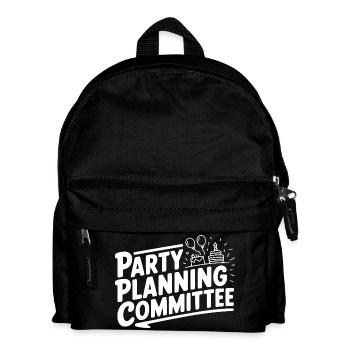 Comité d’organisation de la fête - Sac à dos Enfant - noir - Devant