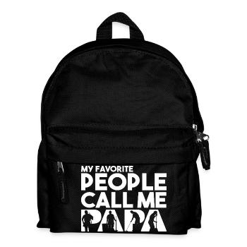 Mes personnes préférées m’appellent Papa Concierge - Sac à dos Enfant - noir - Devant