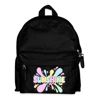 Sunshine Splash - Kids' Backpack - black - Front