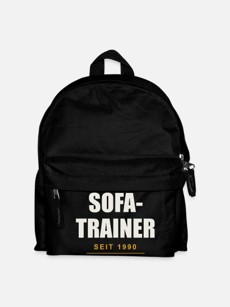 Sofa Trainer Seit 1990 - Kinder Rucksack - Schwarz