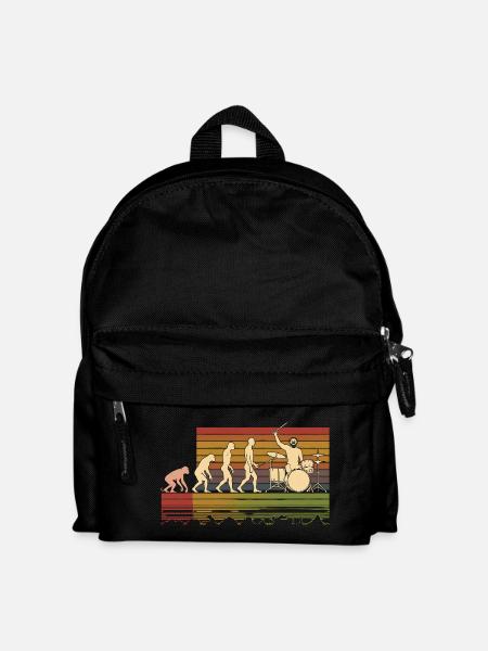 Batteur Evolution Trommeln - Kinder Rucksack - Schwarz