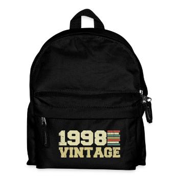 1998 Geburtstagsgeschenk 1998 Jahrgang 1998 Geschenk - Kinder Rucksack - Schwarz - Vorne