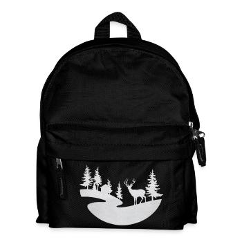 hiver - Sac à dos Enfant - noir - Devant