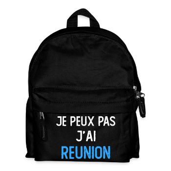 Ich kann keine Besprechung abhalten - Kinder Rucksack - Schwarz - Vorne
