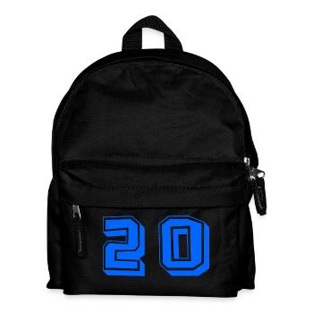 20 ANS. 20e ANNIVERSAIRE. ANNIVERSAIRE 20 ANS. 20 - Sac à dos Enfant - noir - Devant
