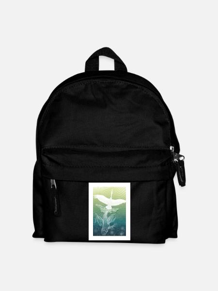 Dream of flying - Kids' Backpack - black