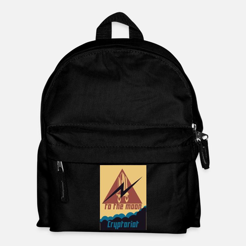 Cryptoriot - Kinder Rucksack - Schwarz
