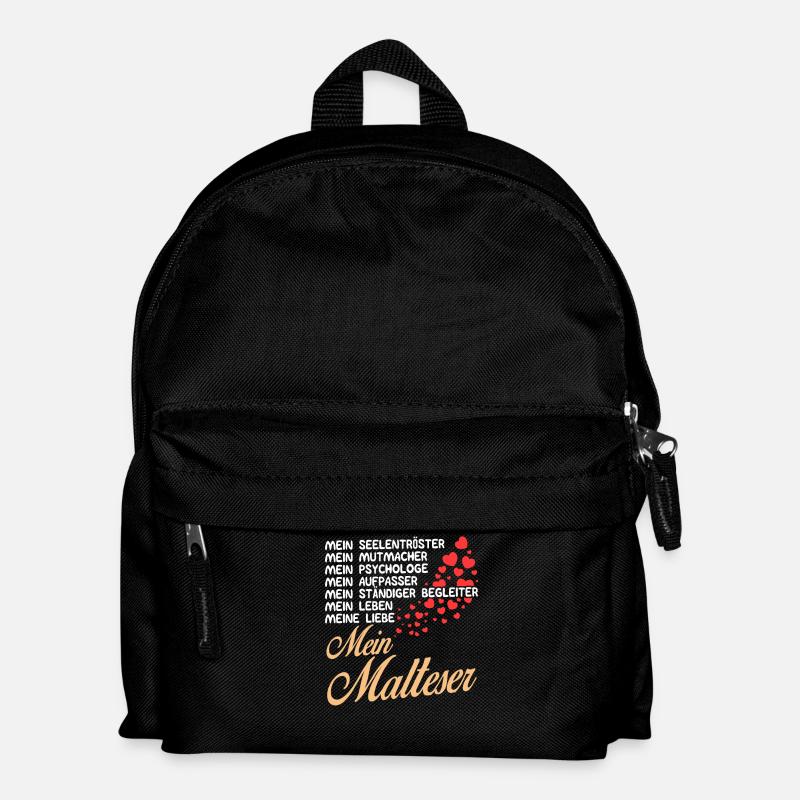 Malteser - Mein - Kinder Rucksack - Schwarz