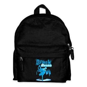 City breakdance - Kids' Backpack - black - Front