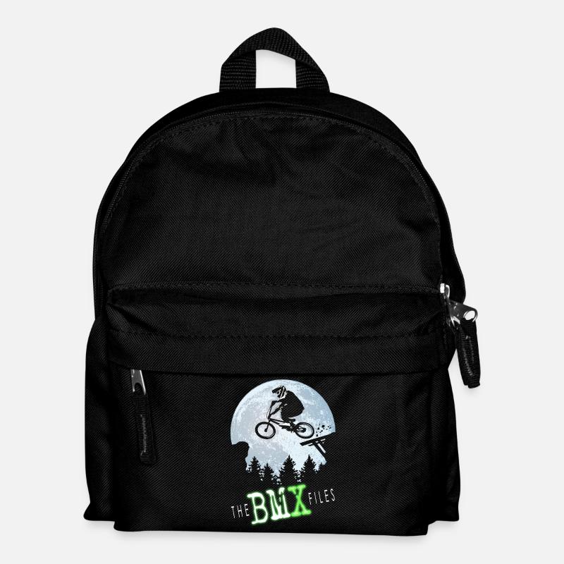 BMX-Dateien - Kinder Rucksack - Schwarz