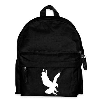 L’aigle en piqué - Sac à dos Enfant - noir - Devant