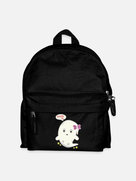 Niedliches Gespenst Geist Geschenk - Kinder Rucksack - Schwarz