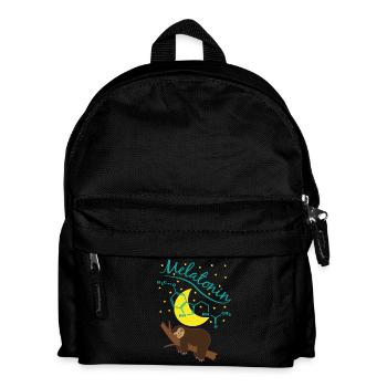 Sweet sleeping sloth with melatonin formula - Kids' Backpack - black - Front