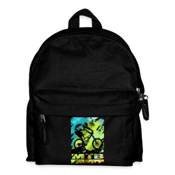 MTB Bike - Kinder Rucksack - Schwarz - Vorne