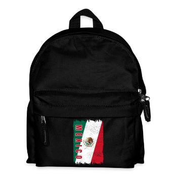 Mexico flag - Kids' Backpack - black - Front