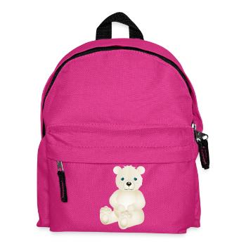 Enchanteur Polar Bear comme animal de compagnie - Sac à dos Enfant - fuchsia - Devant