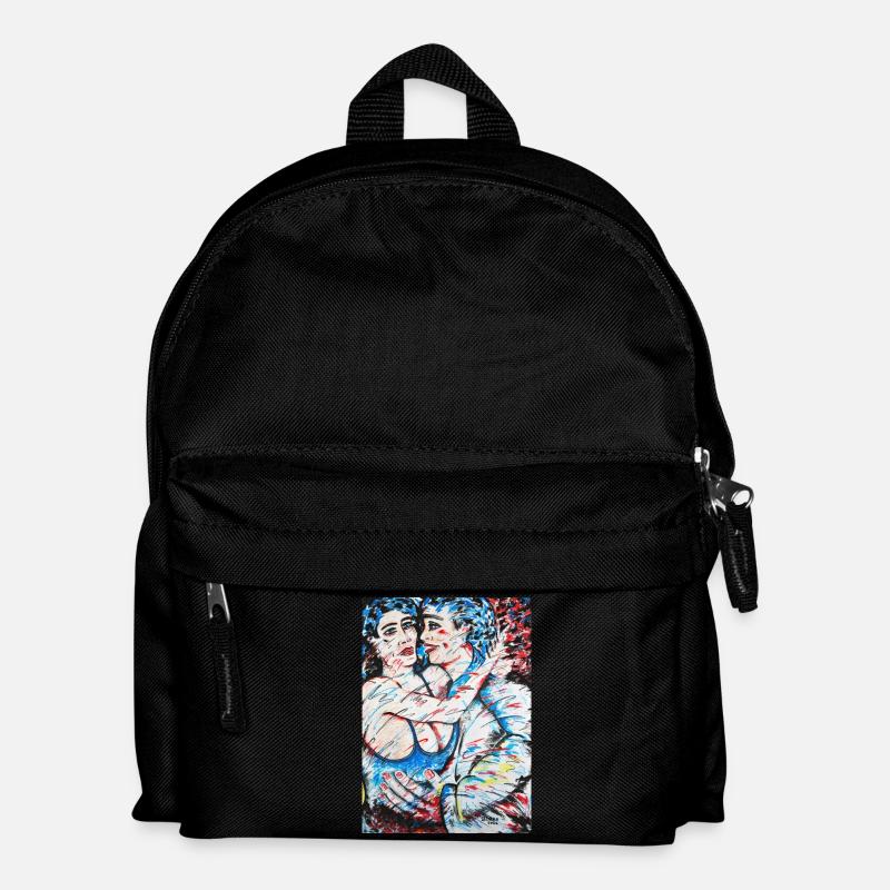 Escort Girl - Kids' Backpack - black