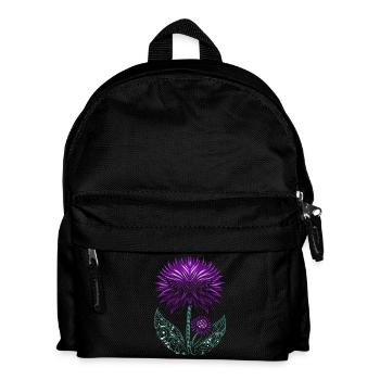 Chardon pourpre Chardon - Sac à dos Enfant - noir - Devant