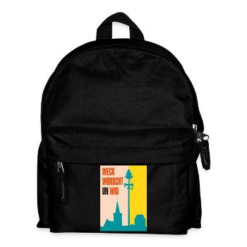 Die 3-faltigkeit der Kerb - Kinder Rucksack - Schwarz - Vorne