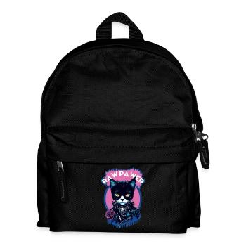 Gothic Cat - Kids' Backpack - black - Front