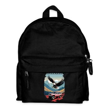 Adventure Tour USA - Kids' Backpack - black - Front