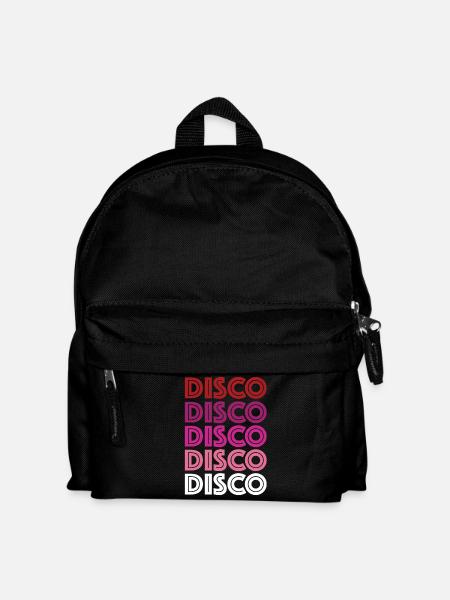Disco Disco Disco - Kinder Rucksack - Schwarz