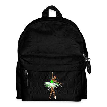 Graffiti Funky Sprayer Illustration Tattoo Art - Kids' Backpack - black - Front