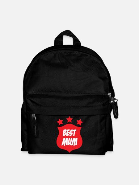 Best Mom - Mother's Day - Kids' Backpack - black
