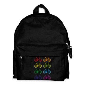 Bike - Kinder Rucksack - Schwarz - Vorne
