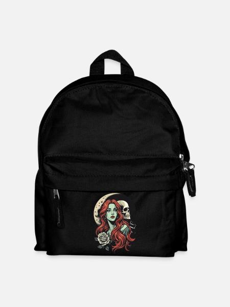 Düstere Romantik - Kinder Rucksack - Schwarz