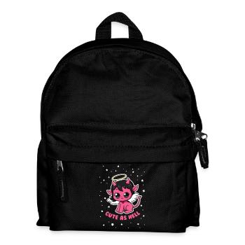 Höllisch süß - Kinder Rucksack - Schwarz - Vorne