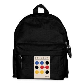 Bauhaus Art 1919 - Kids' Backpack - black - Front