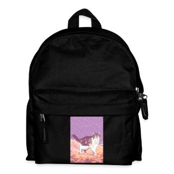 WOLKENKATZE - Kinder Rucksack - Schwarz - Vorne