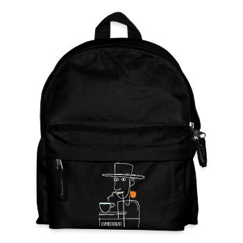 Espressionist - Espresso - Coffee Drink - Kids' Backpack - black - Front