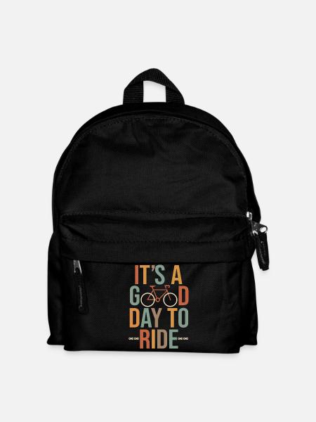 Cadeau Cycliste It’s a Good Day to Ride Vélo humo - Sac à dos Enfant - noir