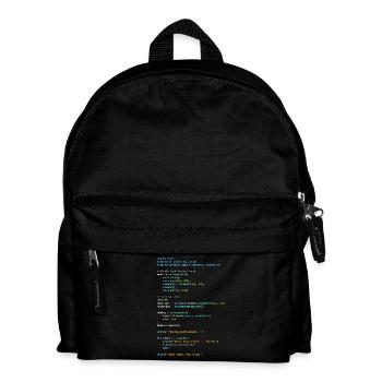 Programmeur Humour - Développeur Logique et Technologie - Sac à dos Enfant - noir - Devant