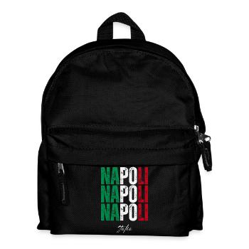 Naples Italy, souvenir of Naples - Kids' Backpack - black - Front