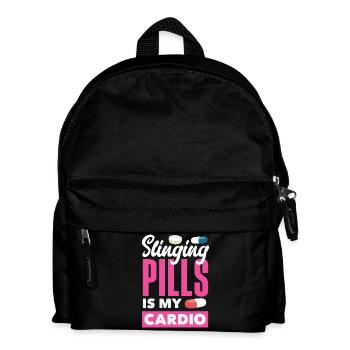 Apotheker Pharmazeutisch-technischer - Kinder Rucksack - Schwarz - Vorne