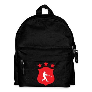 Baseball - Sports - Kids' Backpack - black - Front
