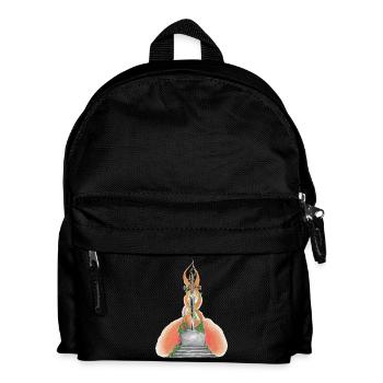 01. Warrior Soul - Kids' Backpack - black - Front